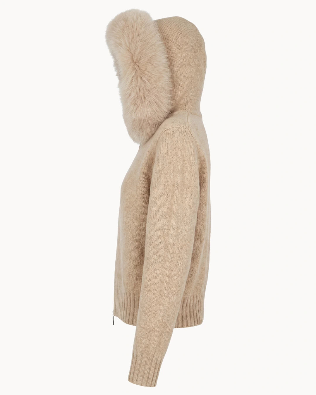 Fur Jacket - Beige