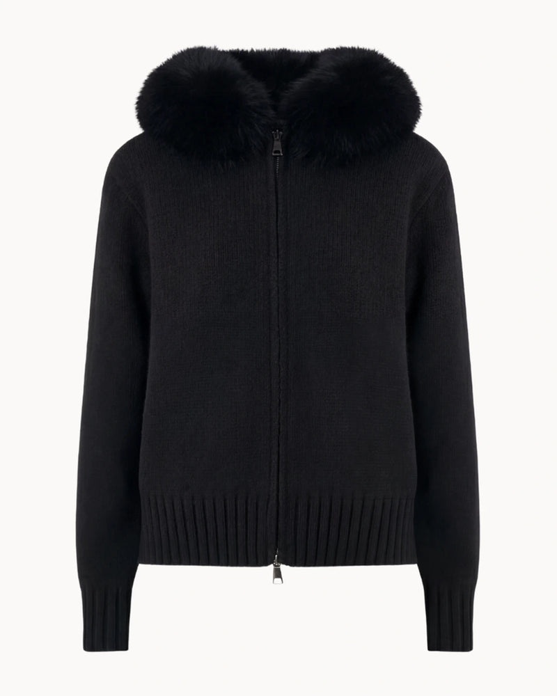 Fur Jacket - Black