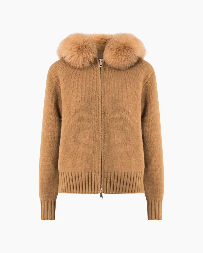 Fur Jacket - Brown