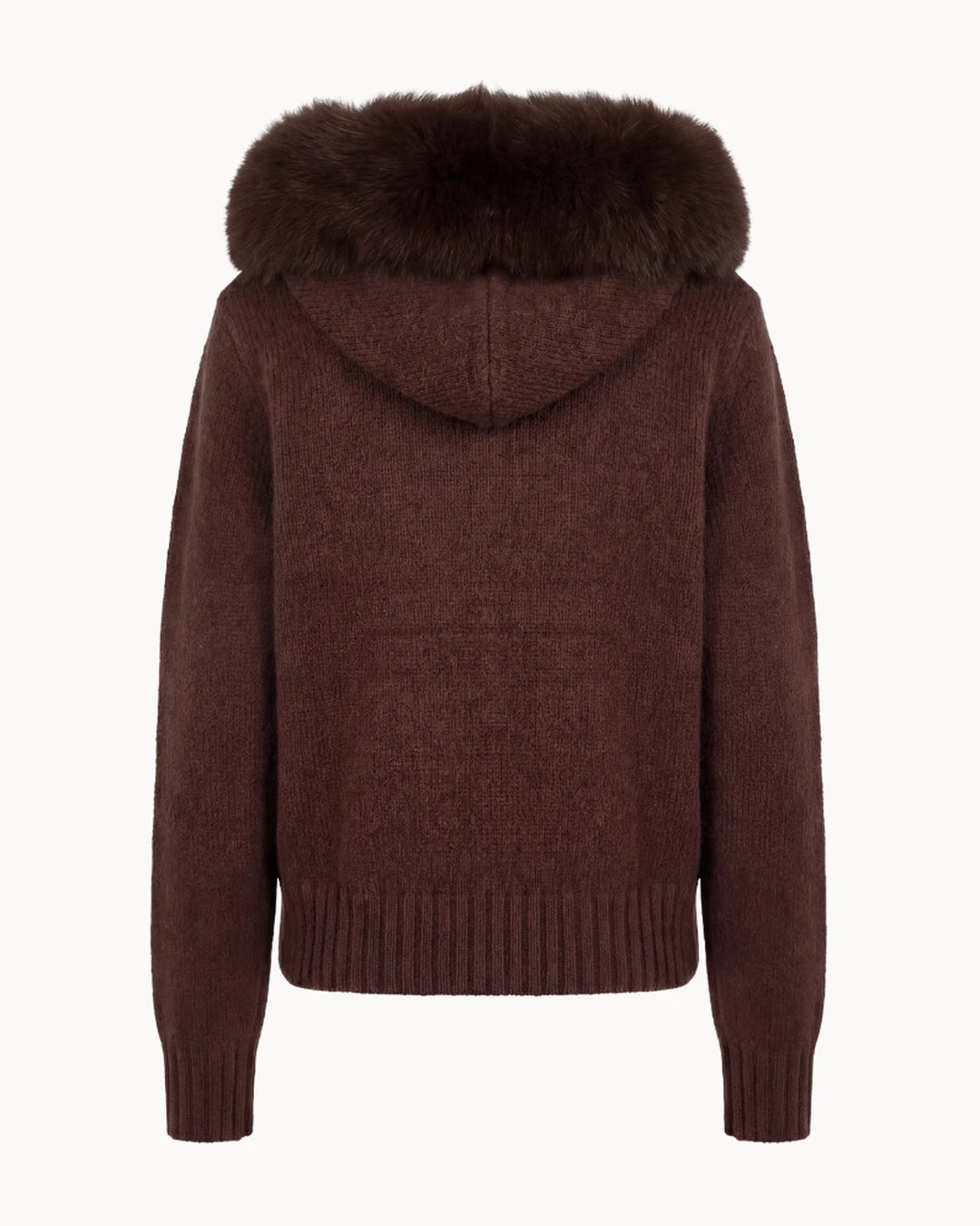 Fur Jacket - Dark Brown