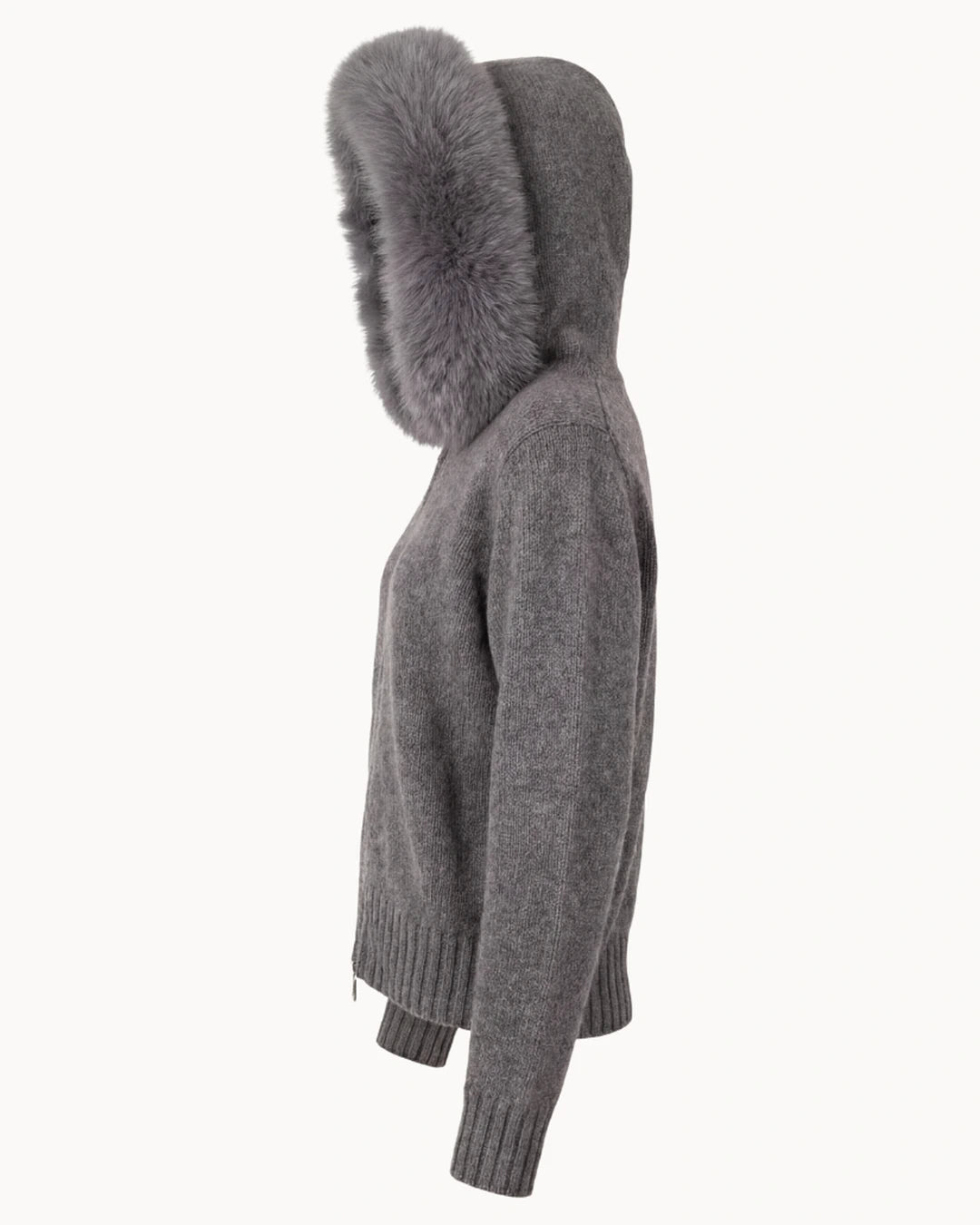 Fur Jacket - Grey