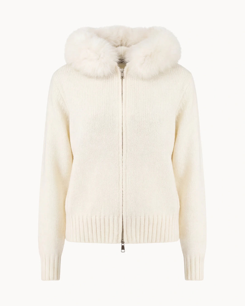 Fur Jacket - White